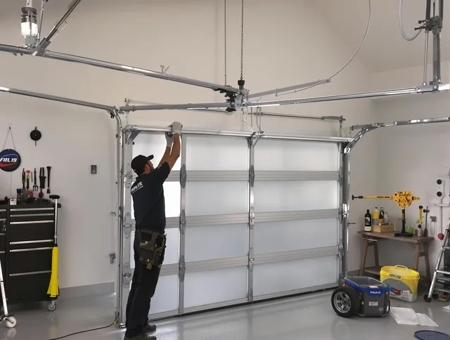 Streetsboro Garage Door Repair certified team performing precision garage door installation in Streetsboro