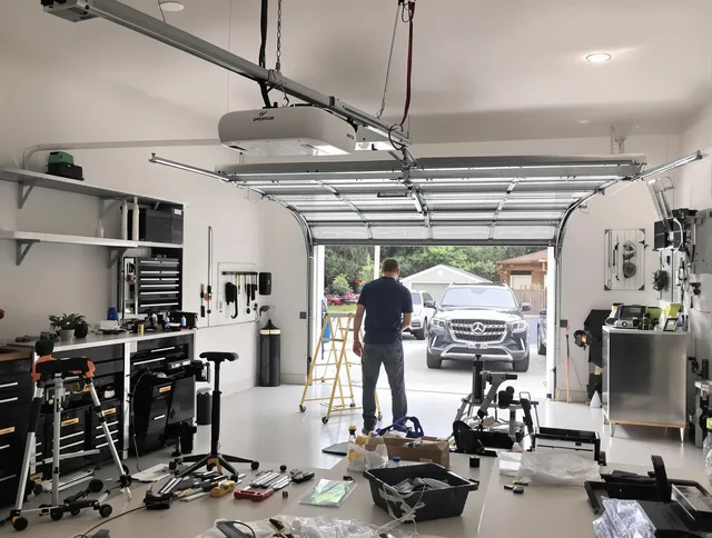 Garage door opener installation by Streetsboro Garage Door Repair in Streetsboro